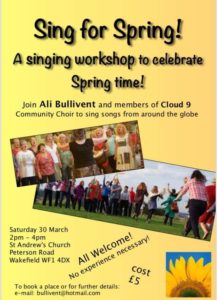 Sing for Spring - alibullivent.co.uk