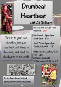 Drumbeat Heartbeat - alibullivent.co.uk