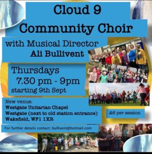 Cloud 9 Community Choir - www.alibullivent.co.uk