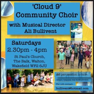 Choir Saturdays - alibullivent.co.uk